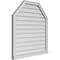 Ekena Millwork Octagonal Top Surface Mount PVC Gable Vent w/ 2"W x 2"P Brickmould Sill Frame, 36"W x 38"H GVPOT36X3803SN - alternate 3